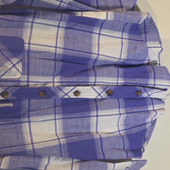 NWT Maurices Hooded Lightweight Flannel Shirt - Picture 3 of 8